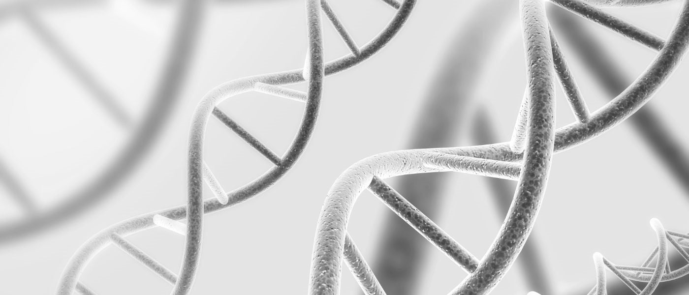 DNA in black and white