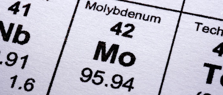 Blog of 6 Molybdenum Benefits and Uses for Your Health and Body which have image Molybdenum in periodic table