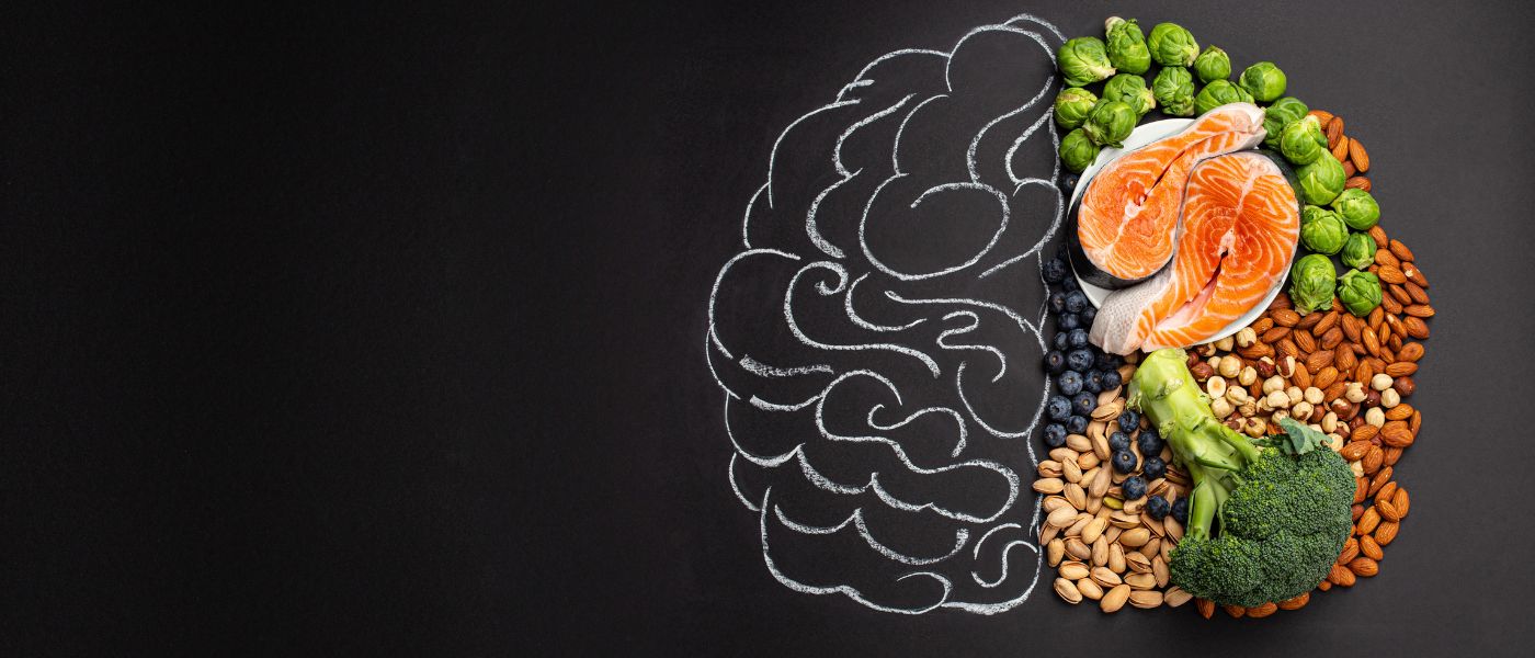 Best Foods for Brain Health: Support Memory, Concentration, & Anti-Aging background image