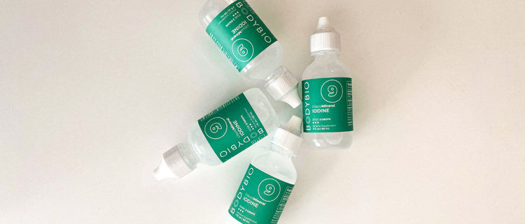 Blog of The Importance of Iodine: Iodine Benefits, Sources, and More which have image bodybio liquid iodine