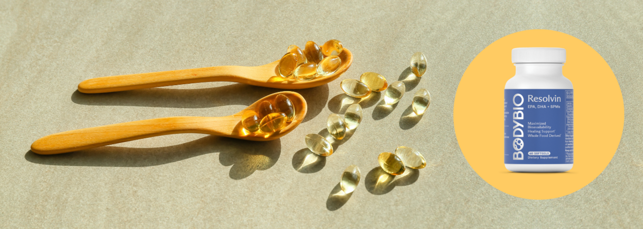 Fish Oil+ Is Now Resolvin — Here’s Why That Matters for Inflammation and Recovery background image