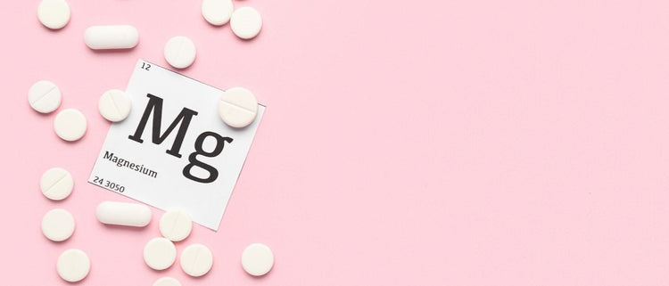 Blog of 13 Types of Magnesium for Stress Relief, Constipation, Energy, Sleep, and More which have image mg and tables