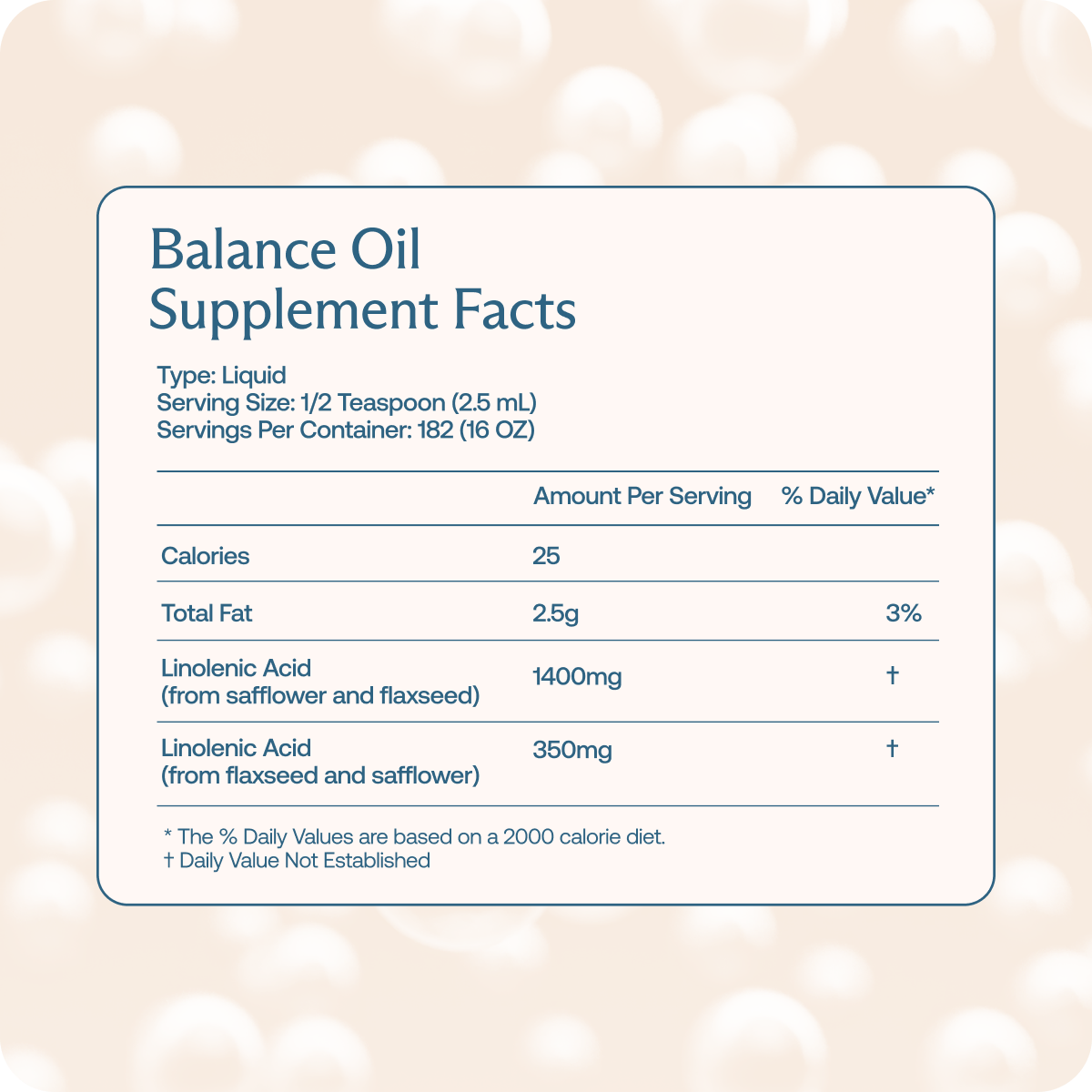 Balance Oil (Omega 6 + 3) image 3