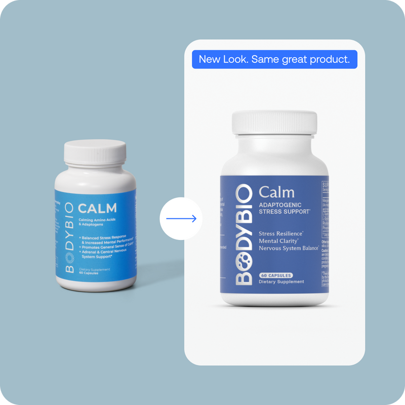 Calm | Natural Stress Relief & Anxiety Supplement | BodyBio