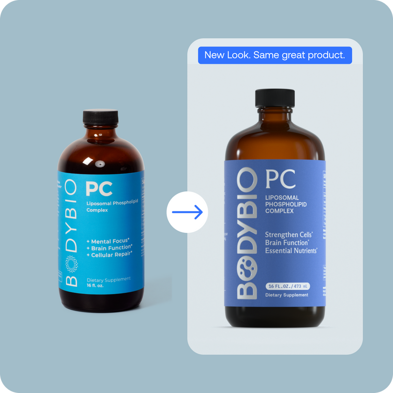 Phosphatidylcholine Supplement: Softgels & Liquid | BodyBio