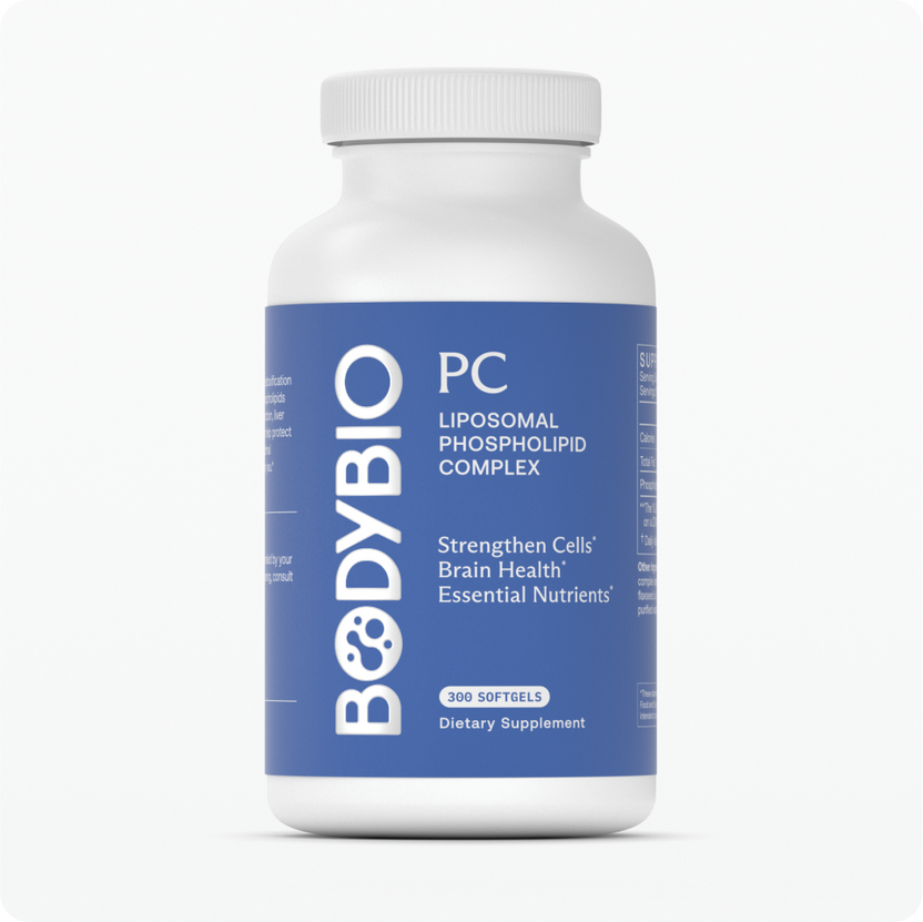 Phosphatidylcholine Supplement: Softgels & Liquid | BodyBio