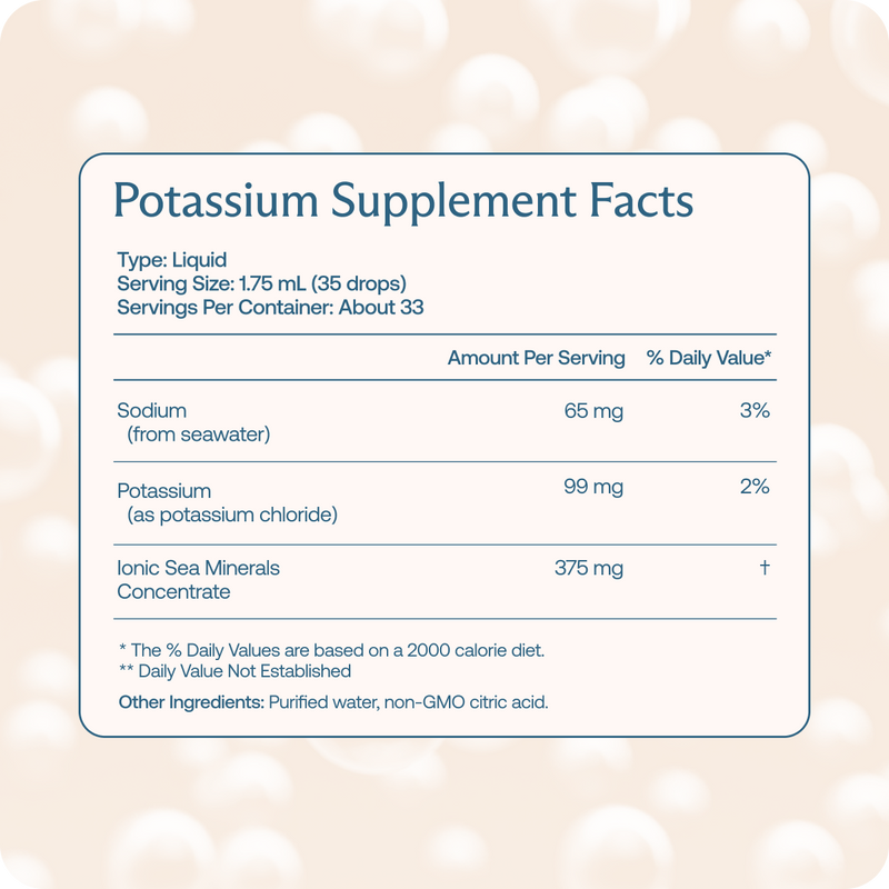 Liquid Potassium Supplement