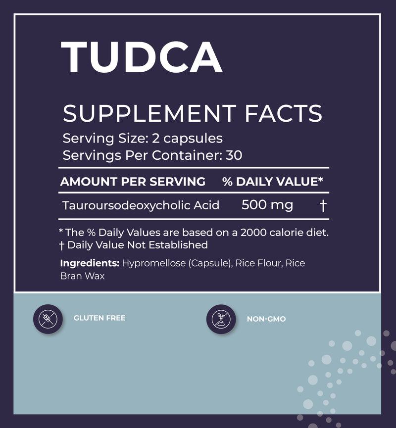 TUDCA Supplement Facts