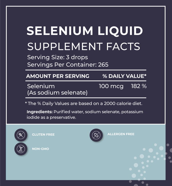 Liquid Selenium Supplement